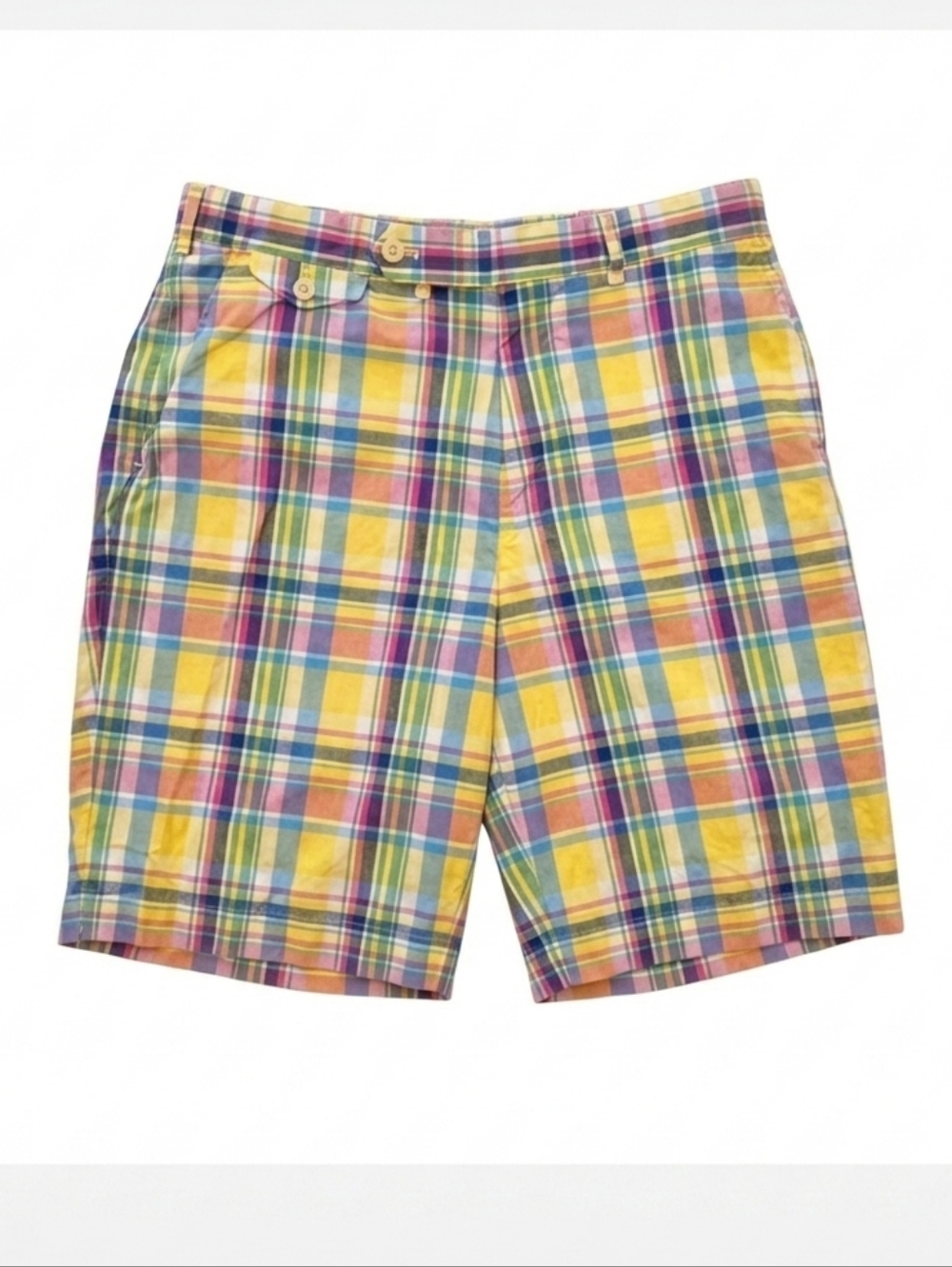 MEN'S - POLO Golf Ralph Lauren Authentic Indian Madras Plaid Shorts